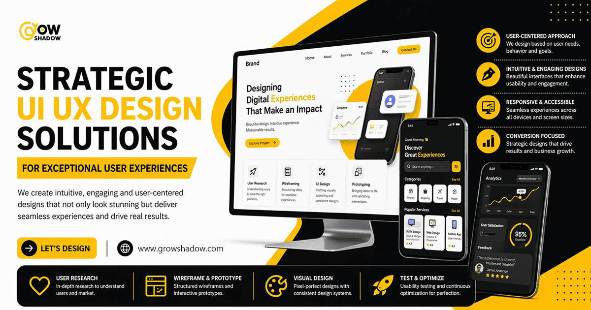 UI/UX Research & Design