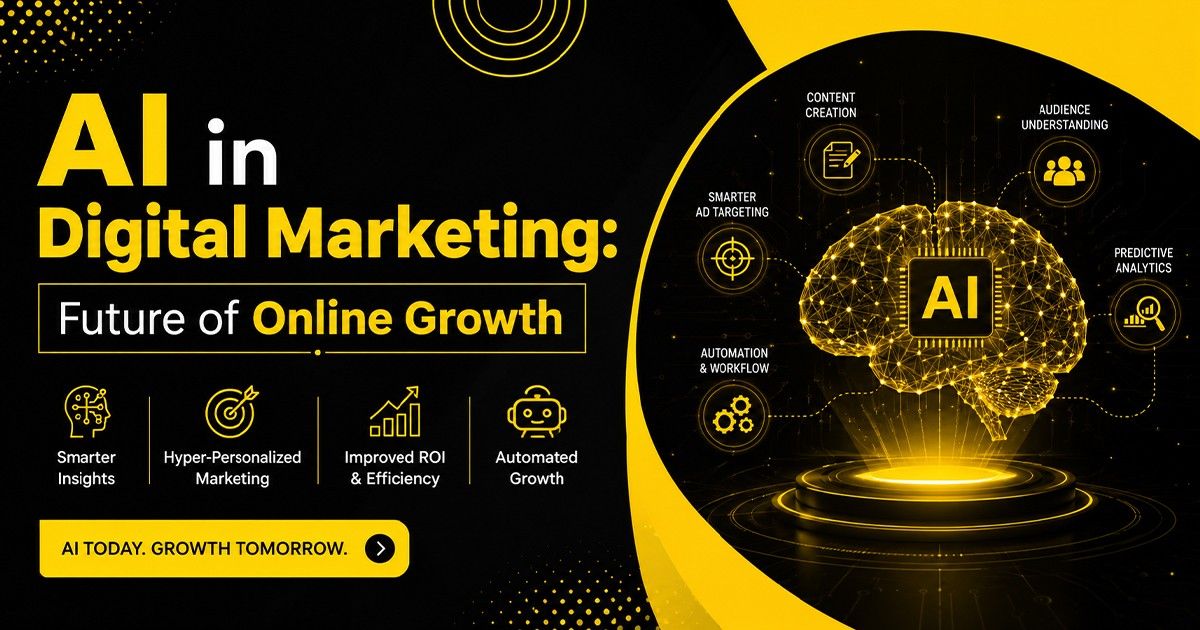 AI in Digital Marketing: Future of Online Growth