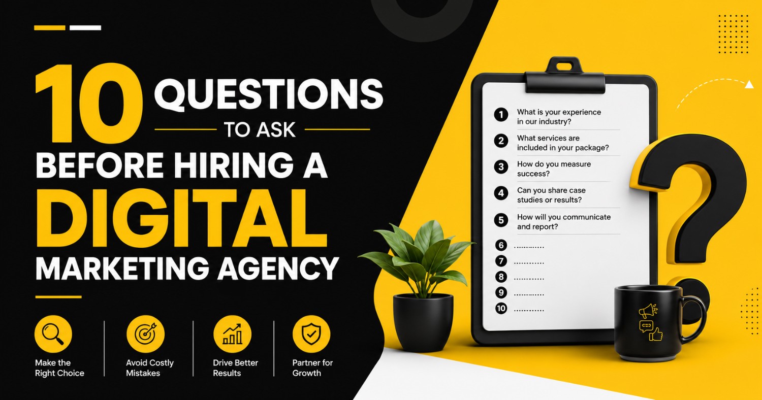10 Questions to Ask Before Hiring a Digital Marketing Agency