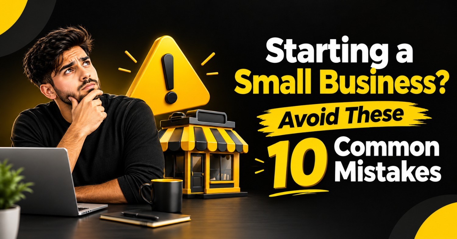Starting a Small Business? Avoid These 10 Common Mistakes